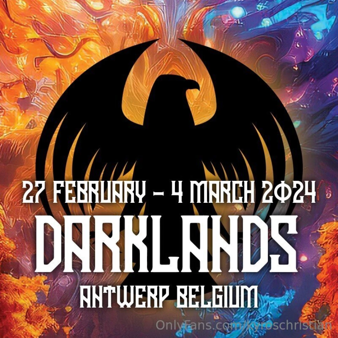 Headed to antwerp on tuesday for the festivities of darklands looking part 1 