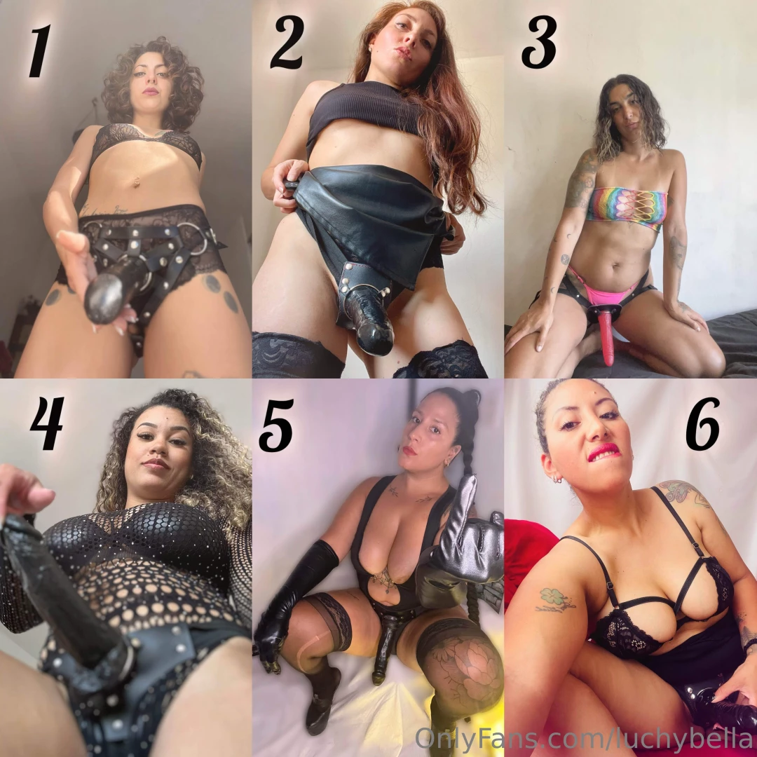 Kneel down and open your mouth then we will open your asshole 1 