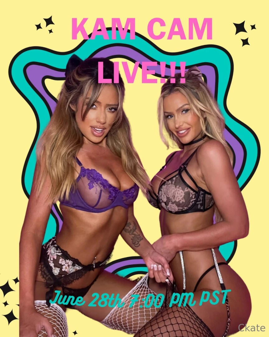 Your girls are back we are live this saturday ready for us 