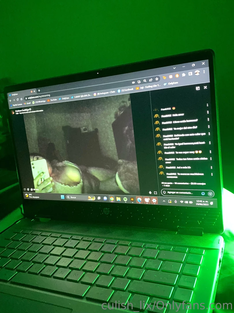 Antes de iniciar live unas fotitos part 2 