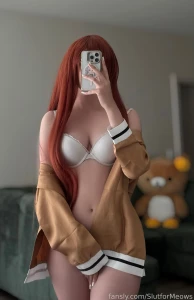 Lewd version of my kurisu makise cosplay enjoy part 3