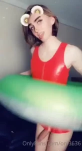 Sorry im late _ but do you like my new swimsuit part 10