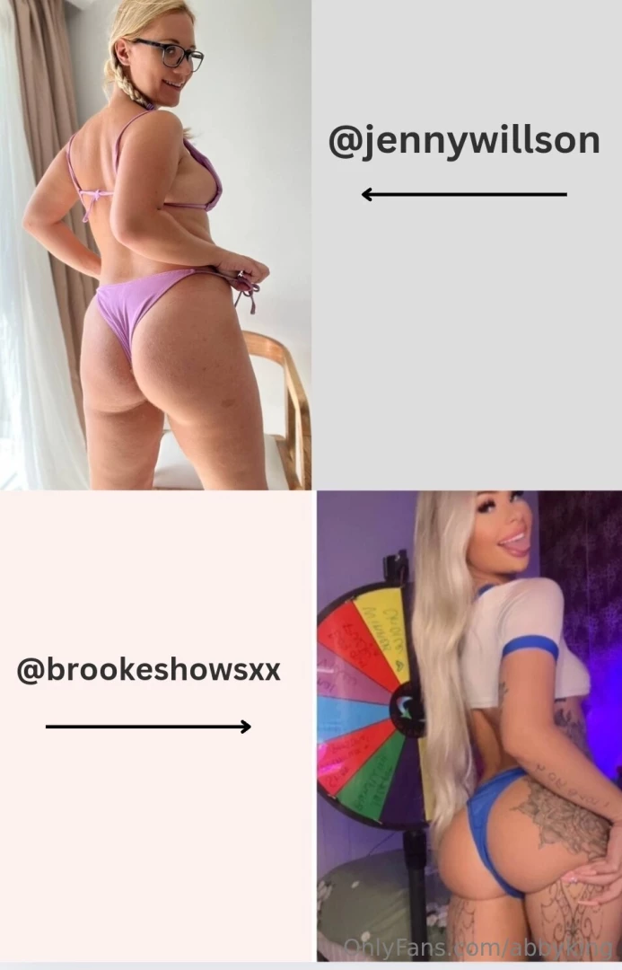 Free to subscribe who s ass are you going to follow jennywillson https 