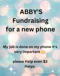 Im fundraising for a new cell phone my old phone is not staying