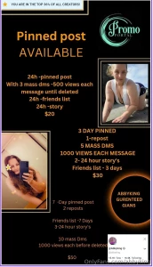 Telegram promo message girlonfire19 on telegram to book with abby