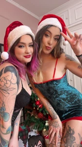 Christmas eve just got hotter neondolllfree and i are dropping an