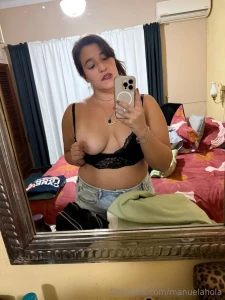 I put on a bra today not because i needed to just because i like the