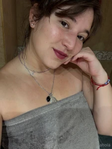 Fresh out the shower should i drop the towel or keep being a good girl