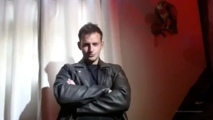 Video leather poppers humiliation degrade findom dom