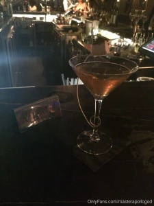 Campfire cocktail at aqua - the shard which one of you is covering