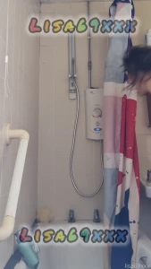 Just a normal shower and washing my hair as if you was spying on me in