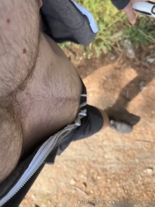 Taking the belly out for a walk