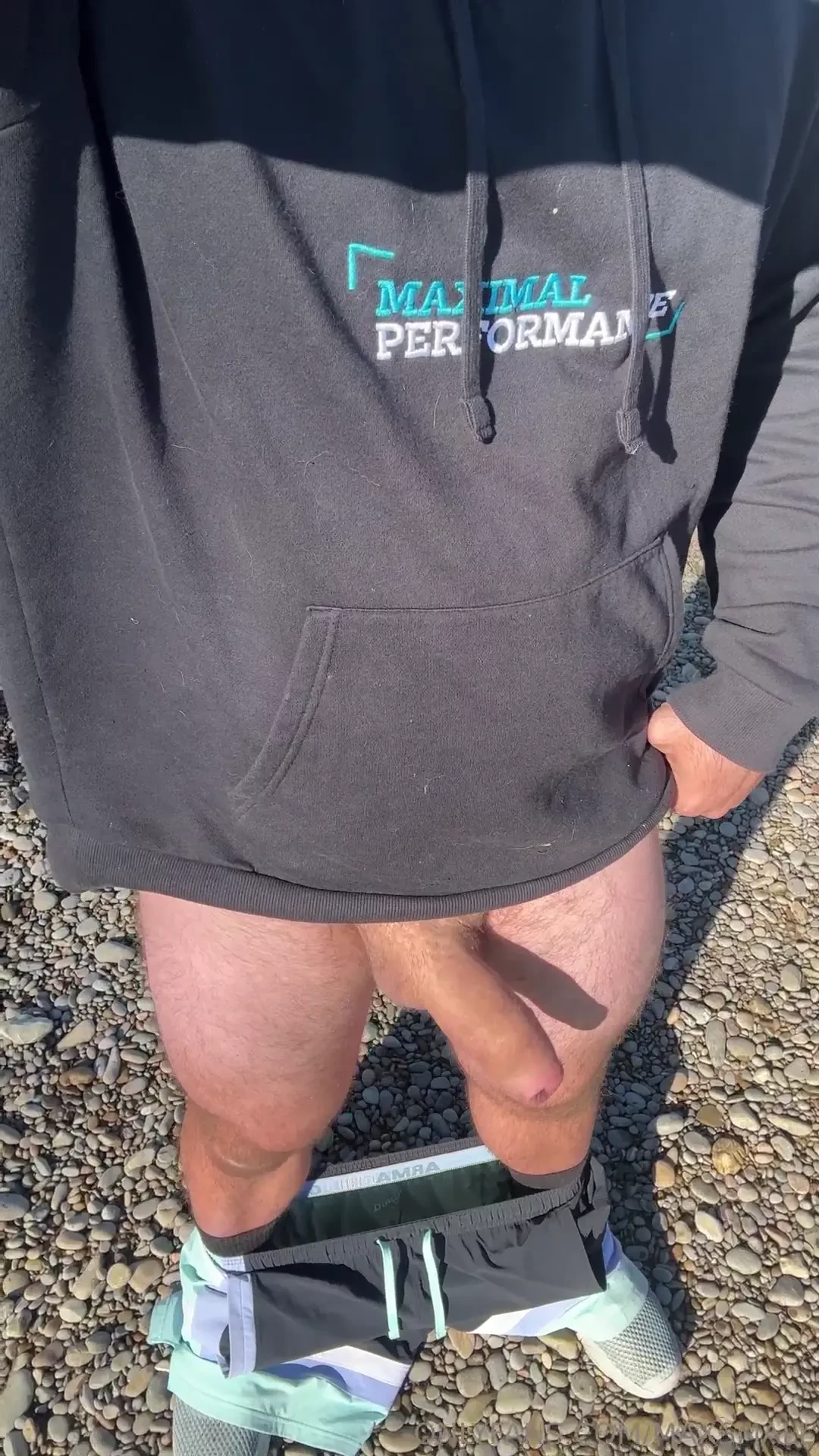 Cock out at the river 