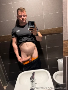 Full belly fat cock