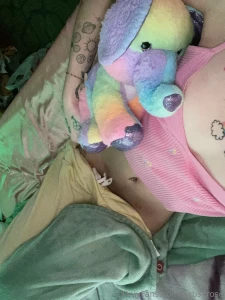 Hold me tight while i cuddle my plushie part 15
