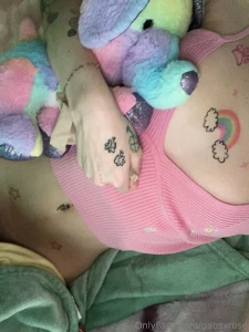 Hold me tight while i cuddle my plushie part 16