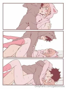 Hold me tight while i cuddle my plushie part 1