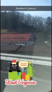 Currently on a road trip from the midwest to florida went through a