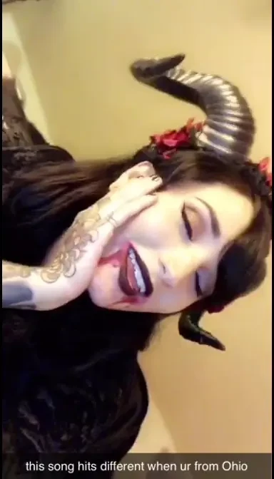 Lil succubus anyone have a smoking fetish 