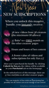 Nbsp new year bundle nbsp 38 full videos amp 37 free trials unlock