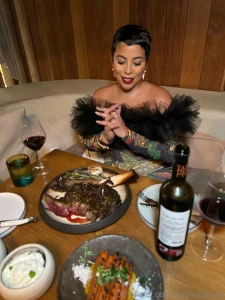 Imagine thanksgiving dinner with me on the menu