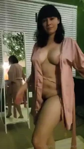 A few pics and a video of my new robe