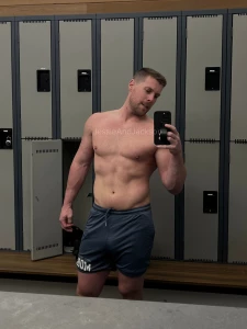 I snapped a couple of quick locker room pics today after my workout part 1