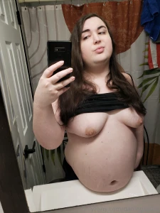 Having some fun plopping my belly i ve gotten so round always end up part 2