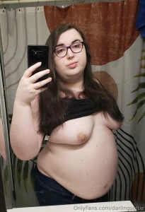 Having some fun plopping my belly i ve gotten so round always end up part 3