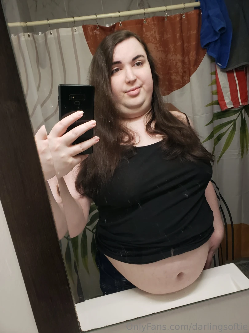 Having some fun plopping my belly i ve gotten so round always end up part 1 