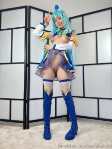 Kazuma may call me useless but joke s on him my holes have plenty of part 1