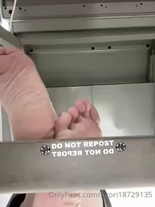 Completely under the desk 