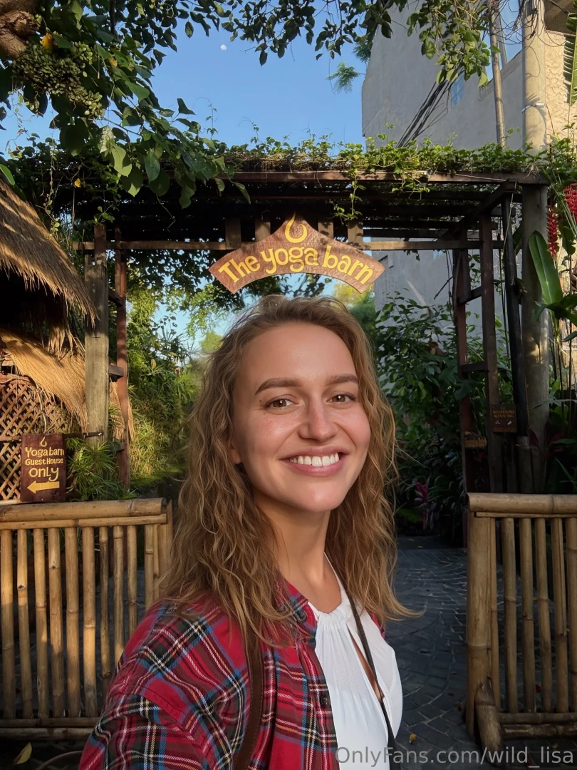 Standing at the yoga barn smiling and i know you re already captivated 