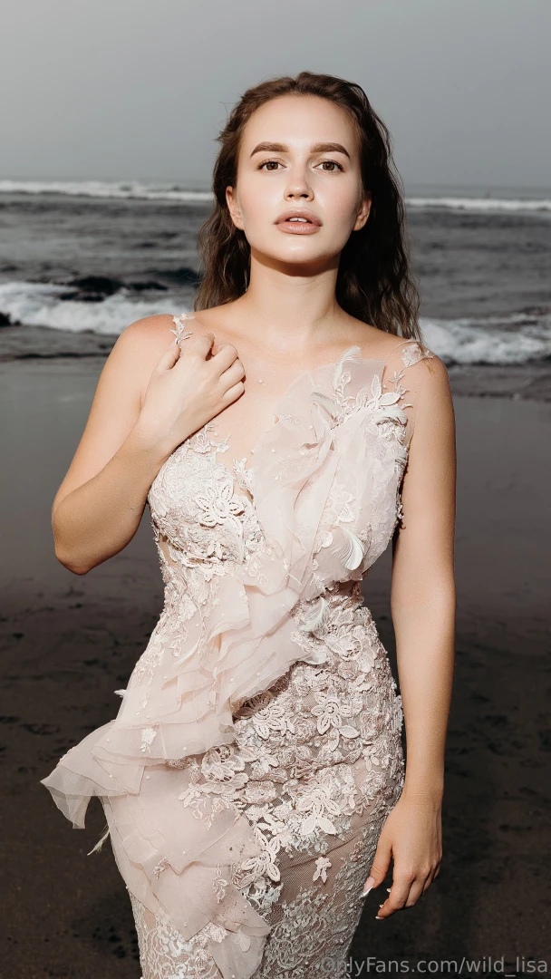 The dress is on me and the sea is calling us closer are you ready 