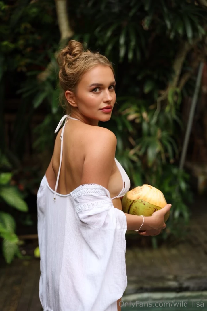 Just me and my coconut how about you come and join us 