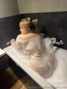 Foam outfit nude photos in the shower on my premium account