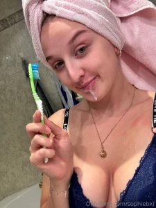 Admit it if i didn t hold the toothbrush next to it you d totally