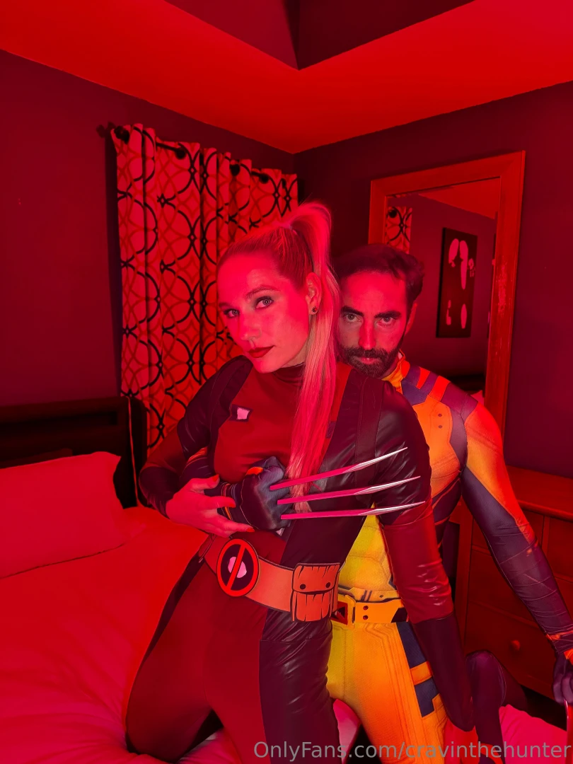 Me as wolverine naughtybonnieplatinum as lady deadpool video and more part 1 