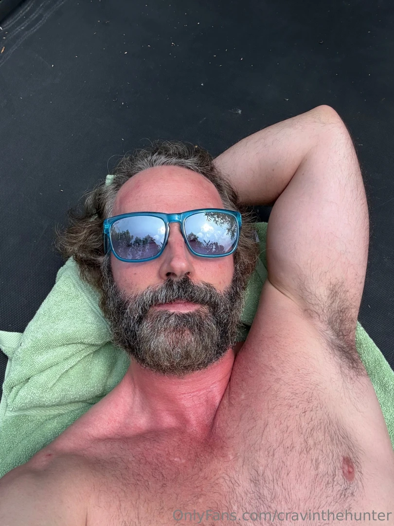 Sunbathing on this beautiful day 