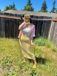 Wanna have fun in my backyard 3 outfit ootd cute tummy sfw free part 3