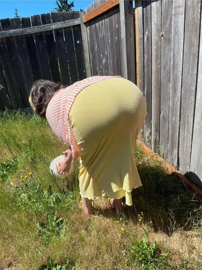 Wanna have fun in my backyard 3 outfit ootd cute tummy sfw free part 2 