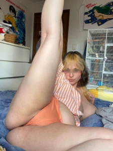 A sweet bruised and juicy peach take a bite into a new big and part 39