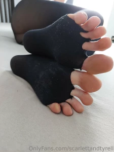 Lovely toes in nylon lt 3
