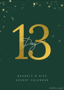 Naughty amp nice advent calendar day 13 reveal these look comfy wanna part 1