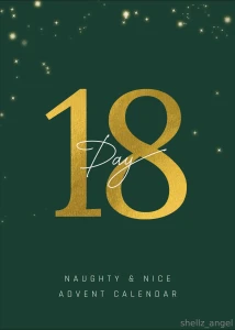 Naughty amp nice advent calendar day 18 reveal cute bag to store only part 1
