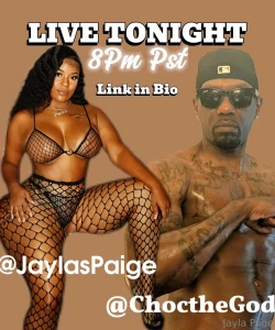 Live tonight 8pm with chocolategod310 live will be a locked and tipped