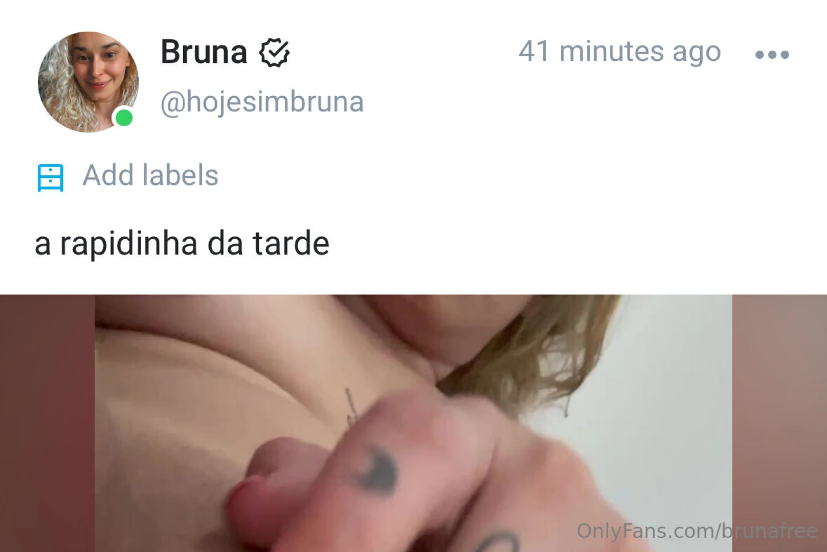 V deo novo hojesimbruna 