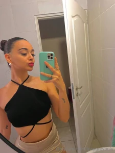 Hair slicked back and feeling cute