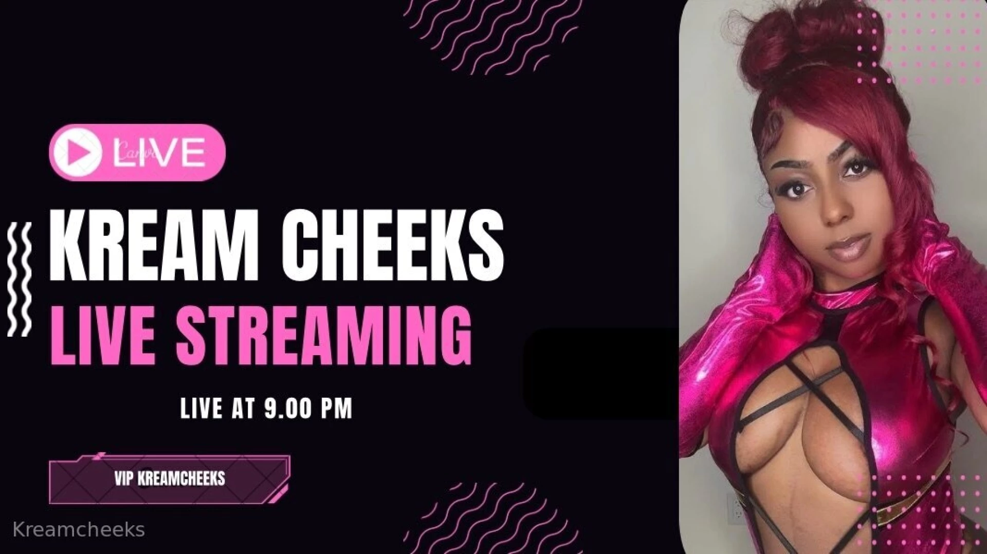 Join my live tonight on my free page kreamcheekss you don t wanna miss 