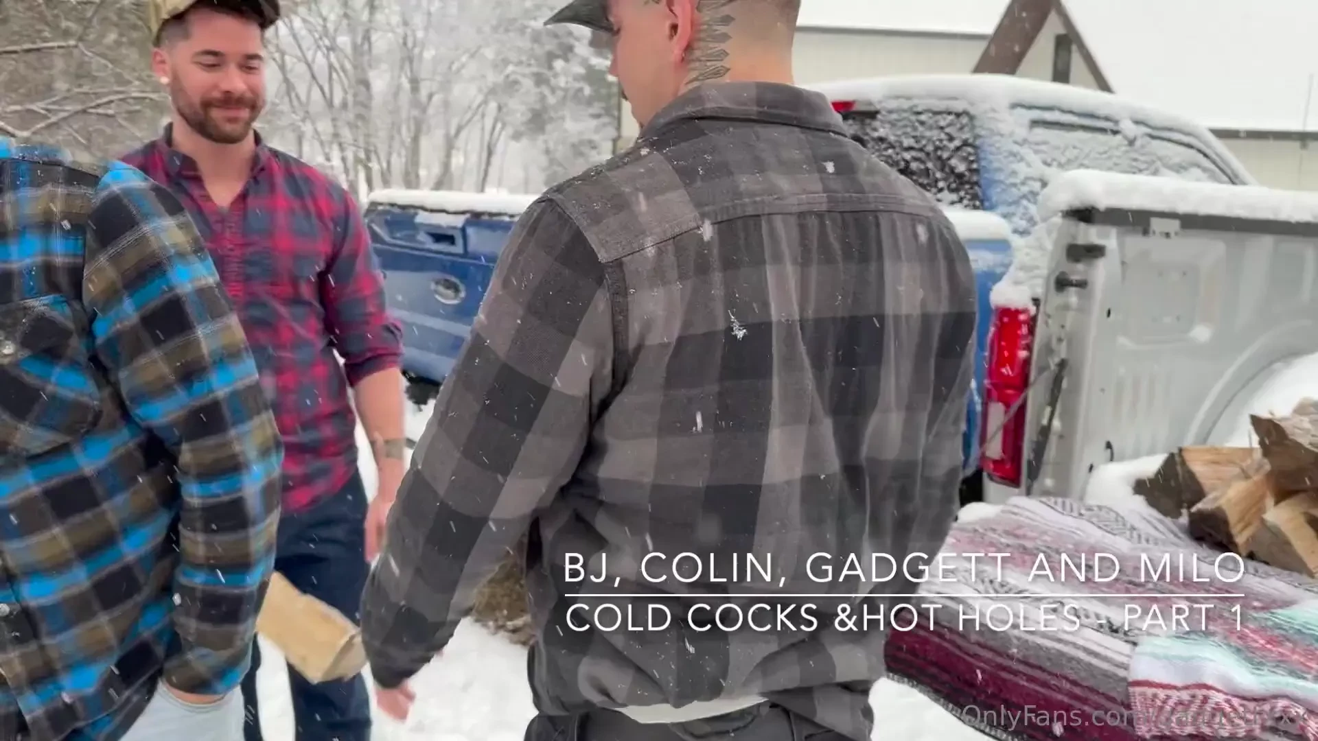 Cold cocks and warm holes scene 1 out now these big dicked country 